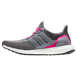 Adidas Ultra Boost Women's Running Shoes Grey/Pink